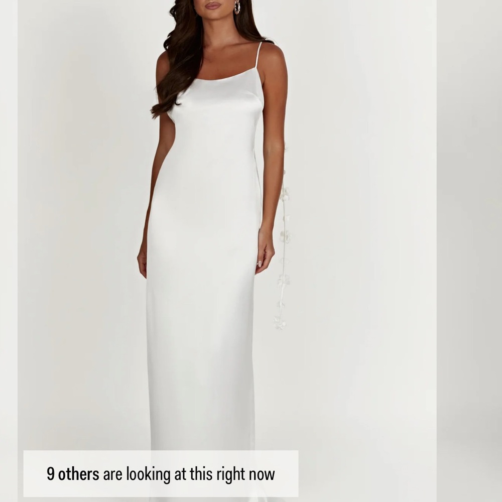 Meshki white dress